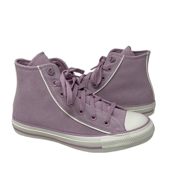 Converse Chuck Taylor High Shoes Suede Pink For Women Casual Sneakers SB A05413C - Picture 6 of 10
